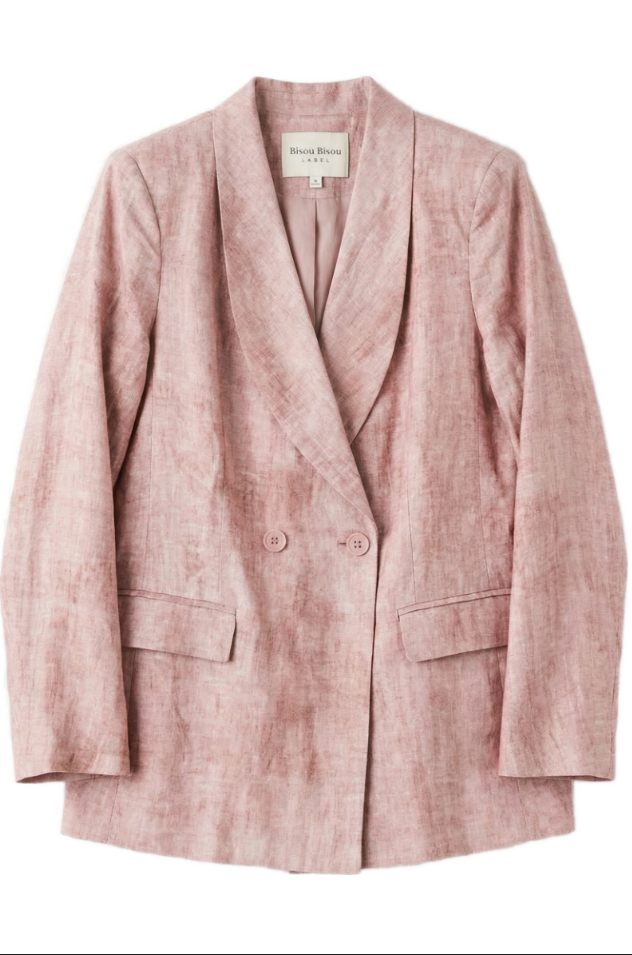 Gold coast tie dye blazer