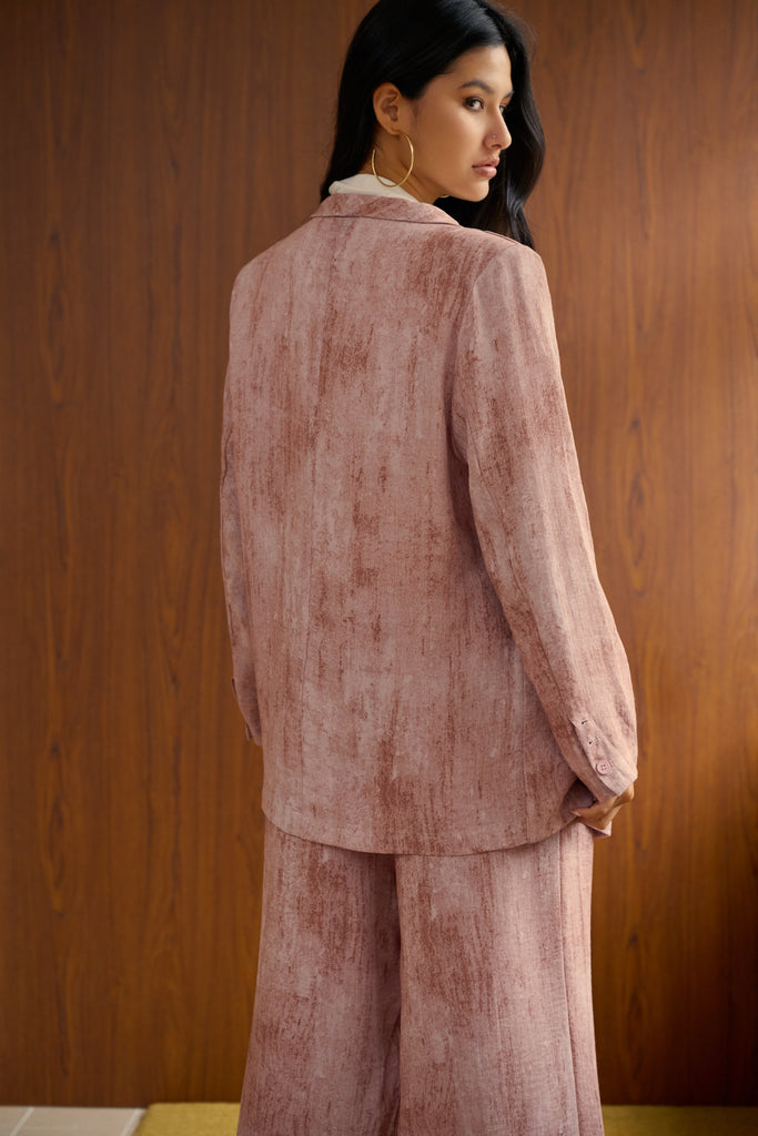 Gold coast tie dye blazer