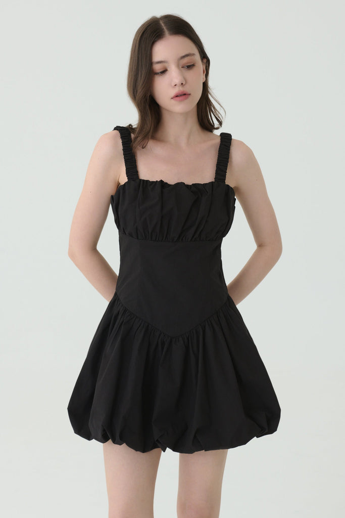 Princess glamour bubble mini dress