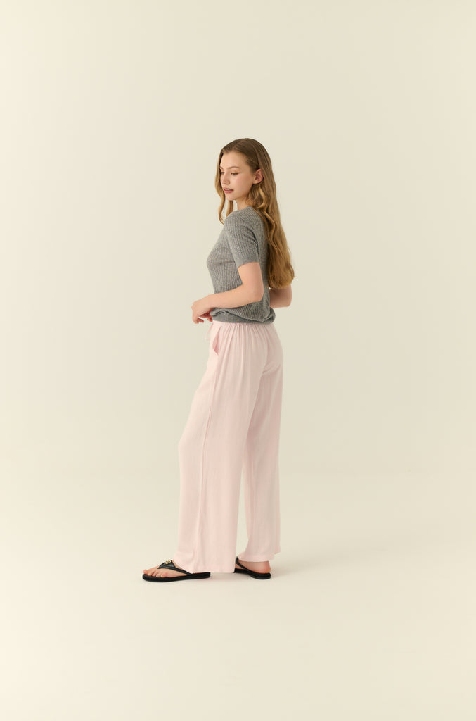 Soft rib knit top