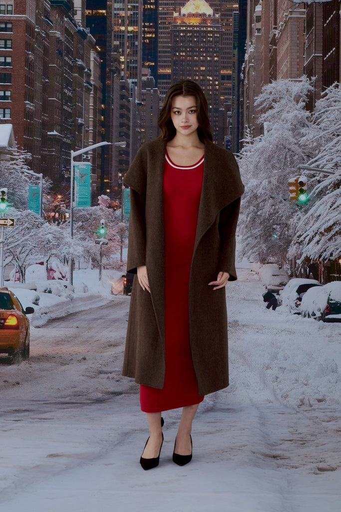 Eyes on me wool Coat