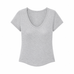 Crew neck Tencel elastic bra Tee
