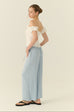 Summerwood off shoulde cotton top in white