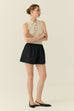 Golden hour knit top in beige