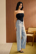 Gyaru knitted bra top with sleeves