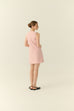 The parisian button down shift dress in pink