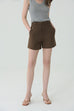 Urban lining espresso shorts in brown