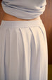 Cool breeze pleated knit skirt