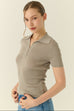 Breathable knit top