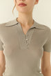 Breathable knit top
