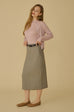 Secret shimmer cardigan in pink
