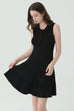 Soft drape knit dress