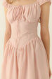 Cinerella corset lining maxi dress