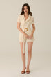 Garden brunch playsuits with belt
