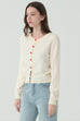 Love button knit in beige
