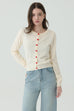 Love button knit in beige