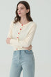 Love button knit in beige