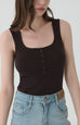 Espresso classic vest in dark red