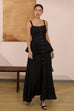 Take me on a date maxi dress in black
