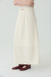 Stilllight textured gown set in beige