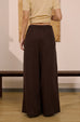 Urban flow linen pants in cocoa