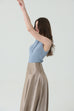 Blue breeze knit tank
