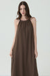 Angelina linen a line dress