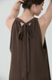 Angelina linen a line dress