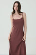 Alexa cooling knit dress in red