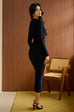 Midnight in tokyo knitted dress