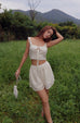 Days of love lace set in white