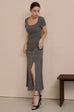 Never the same midi bra dress