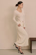 My boo V-neck cardigan in white