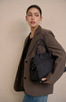 Take the lead stripe blazer in brown