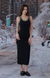 Xmas knit maxi bra Dress