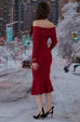 Winterberry Knit Dress
