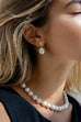 Hepburn natural pearl necklace
