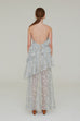 Versailles embroidery maxi dress