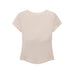 Crew neck Tencel elastic bra Tee